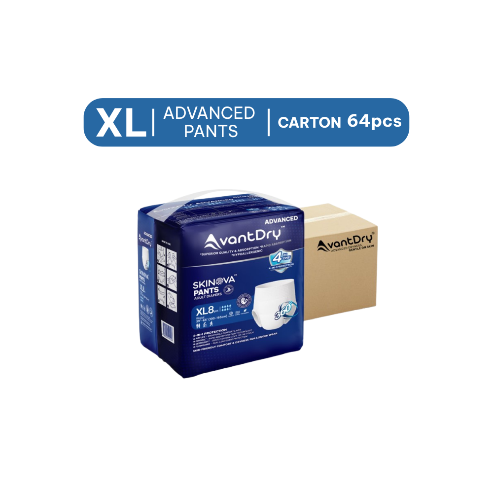 AvantDry Skinova Advanced Pants XL 64 pcs | 28s Fast Dryness