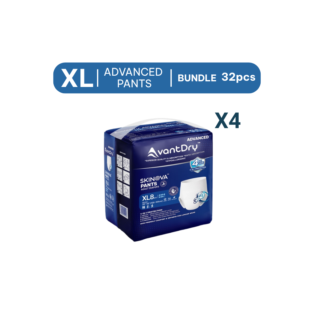 AvantDry Skinova Advanced Pants XL 32 pcs | 28s Fast Dryness